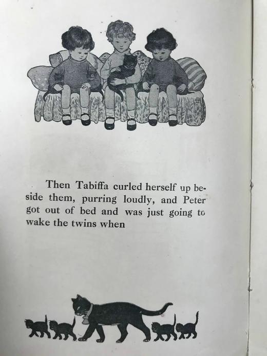 约20世纪中期 双胞胎与塔比法 皮尔斯数十幅彩色插图 精装32开 商品图14