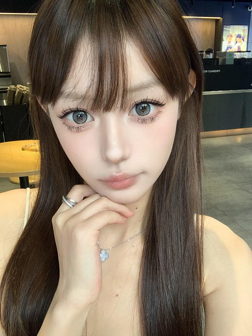 Lunarcon旗下 | 可可芭蕾&烤黑芝芝&布蕾脆脆  14.2mm白狮参考着色中大直径  | 日抛 一盒十片装 商品图7