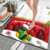 【圣诞专属礼物！卡通地垫】新款圣诞卡通硅藻泥风格地垫3D视觉膨胀地垫卫浴吸水垫 商品缩略图7