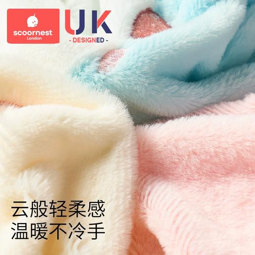 科巢儿童袖套女秋冬新款套袖男孩宝宝学生暖手防脏护袖手套袖套二合一 商品图1