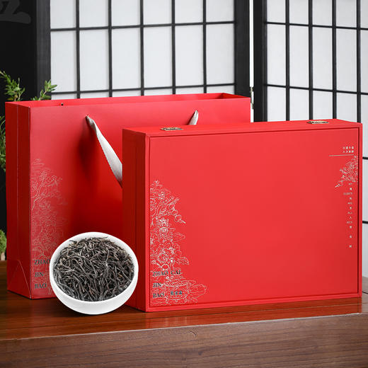 朴大师红茶正山小种招财进宝12小罐配茶具礼盒 商品图4