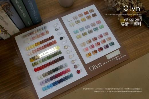 鸥璐 瑶清.系列98色套装 配送色板 商品图1