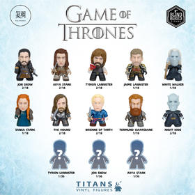 现货Titans Game of Thrones冰与火之歌权力的游戏盲盒