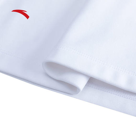 安踏半拉链长袖女冬季新款修身加绒打底衫运动内搭上衣162447402N 商品图6