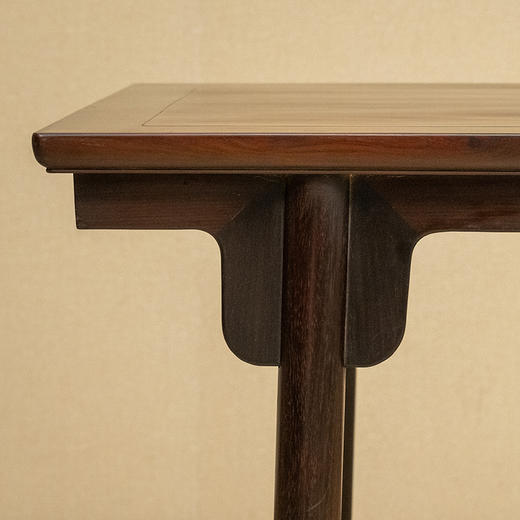 二十世纪 红木夹头榫刀牙板画案 商品图1