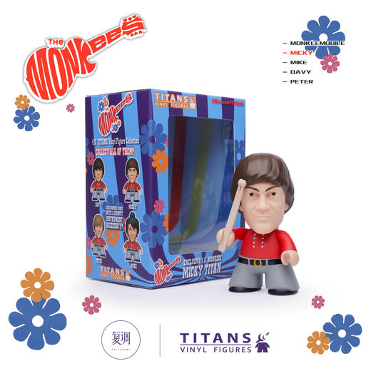 现货 Titans The 门基乐队 人物系列 Monkees 商品图7