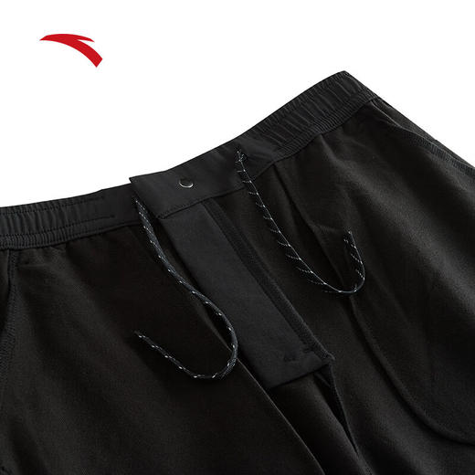 安踏（ANTA）户外梭织运动长裤男士秋冬季新款防泼水宽松束脚裤子152446502N 商品图1