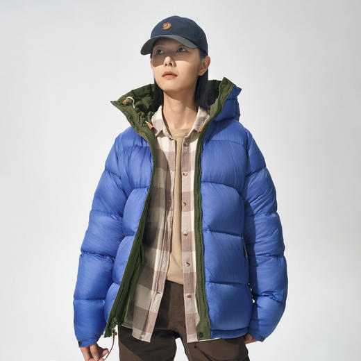 北极狐 高蓬松白鹅绒羽绒服 2024双面穿加厚防风耐磨鹅绒服89713 商品图2