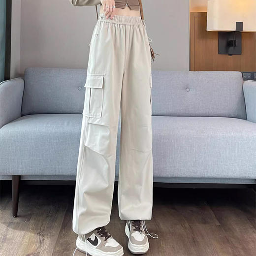 裁缝学苑AQ381户外登山伞兵运动束脚裤子工装裤纸样女装打板图纸 商品图1