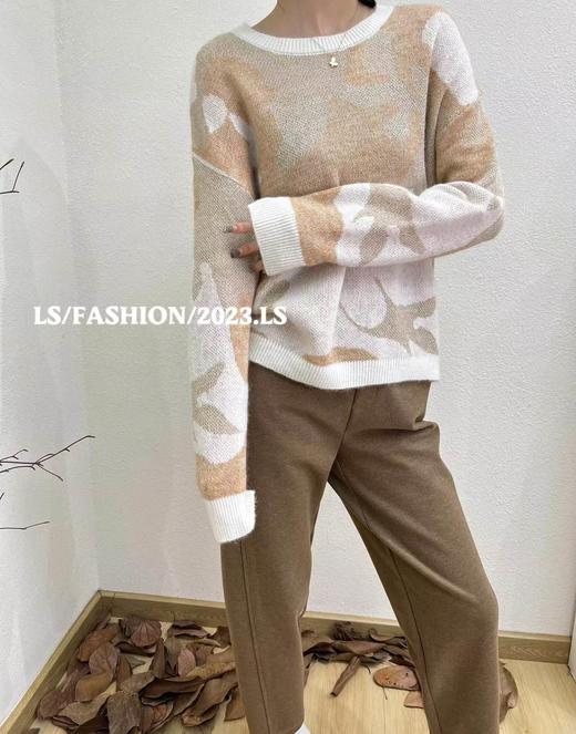 33GAZ150488#圆领毛织套头衫 商品图1