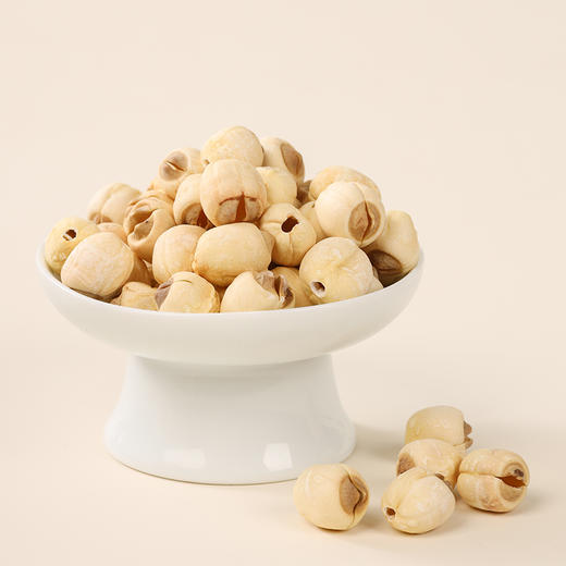 正安原材·湖南湘潭白湘莲 应季采挖去绿芯 粒大饱满 口感粉糯清甜 250g/罐【冷藏保存】 商品图6