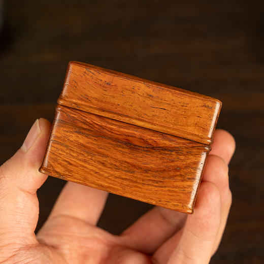 黄花梨方形盖盒（一对） 商品图2