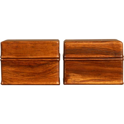黄花梨方形盖盒（一对） 商品图5