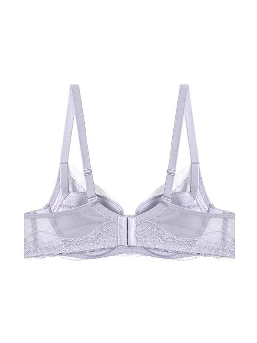 爱慕微雨斓姗内衣女4/4软钢圈无纺布薄杯大胸显小文胸 商品图3