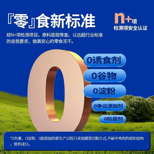 着迷零食冻干 多口味可选 猫狗通用 人食级别 原切鲜肉营养可口 商品图3