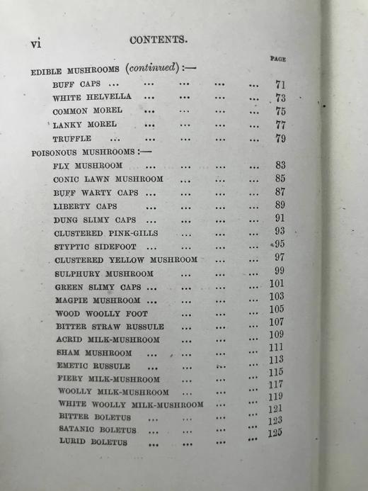 1894年 可食用与有毒蘑菇指南 18页彩色插图 漆布精装32开 商品图4
