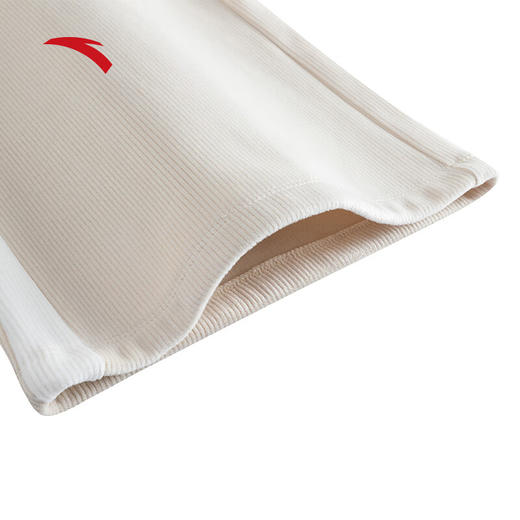 安踏灯芯绒长裤 女2024冬冬季新款高腰宽松直筒裤休闲裤子162447324N 商品图5