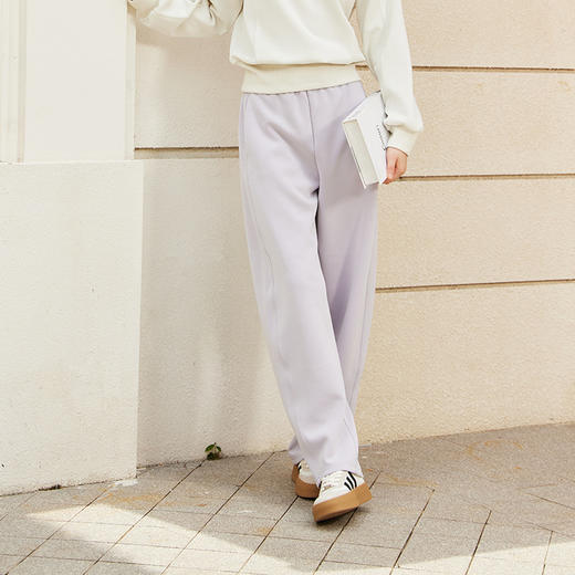 【奥地利兰精莫代尔】女士砂洗休闲香蕉裤 韩版显瘦肉感中空保暖蓄热卫裤 商品图3