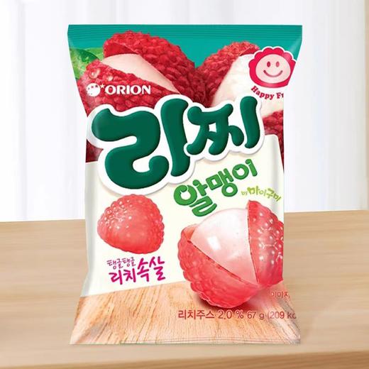 오리온 리찌알맹이젤리67g 商品图0