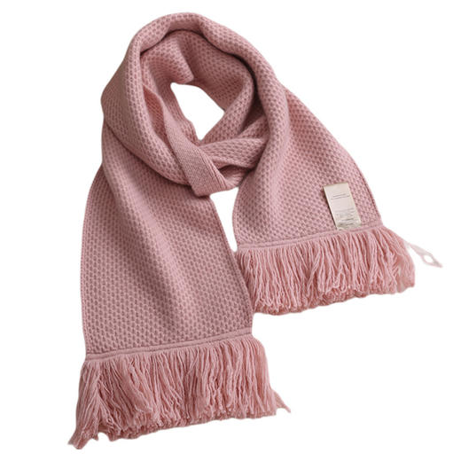 轻奢系列！超大高支365G！重工又带风！2024新款纯山羊绒毛须围巾加厚冬款！ 商品图4