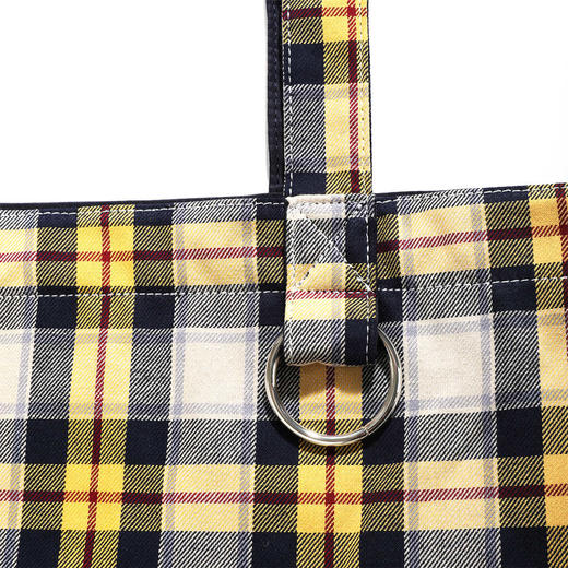 R30 新款休闲简约百搭格子双面托特包 N24JJ06649 商品图2