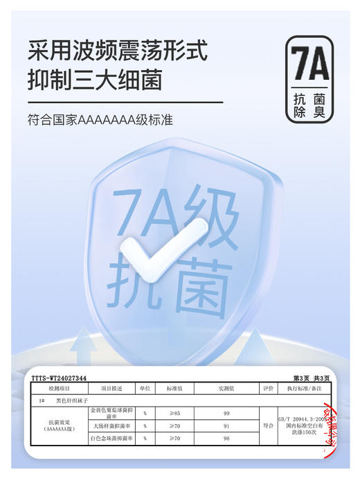 【特价清仓】本物二代直角中筒袜（6双装） 商品图4