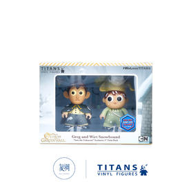 现货 Titans 花园墙外 Wirt and Greg 3英寸 卡通网络