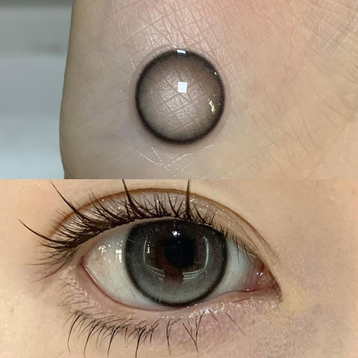 Lunarcon旗下 | 可可芭蕾&烤黑芝芝&布蕾脆脆  14.2mm白狮参考着色中大直径  | 日抛 一盒十片装 商品图6