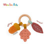 Moulin Roty 橘黄兔木环 手摇铃 适合0岁+ 可悬挂 三只邦尼兔系列 法国品牌-678009 商品缩略图9