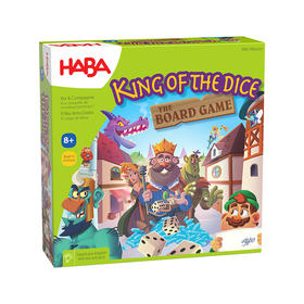 HABA 骰子国王加强版 桌游 适合8岁+ 概率论 决策能力 策略思维  德国品牌-1306400002