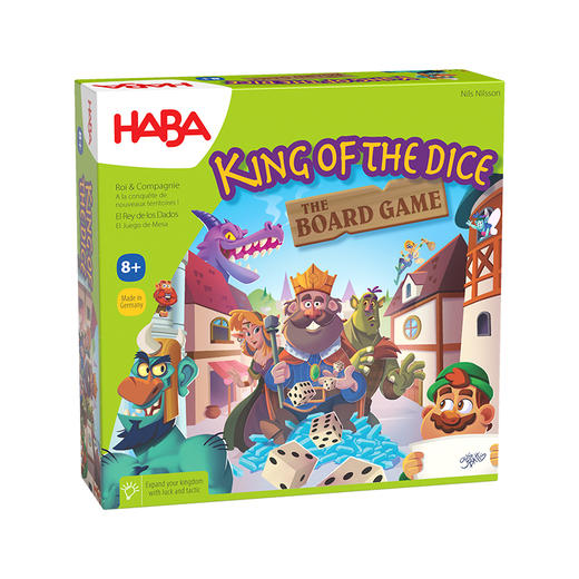 HABA 骰子国王加强版 桌游 适合8岁+ 概率论 决策能力 策略思维  德国品牌-1306400002 商品图0