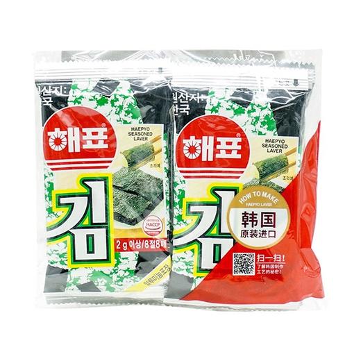 12g海牌海苔 香脆可口 入口即化 韩式美味 商品图0
