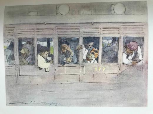 约20世纪早期 莫蒂默·曼培斯《战争印象》 99幅彩色插图 漆布精装大32开 商品图14