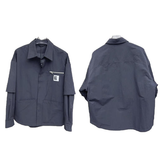 HX 春季假两件衬衫式茄克衫外套Z105410017101 商品图0