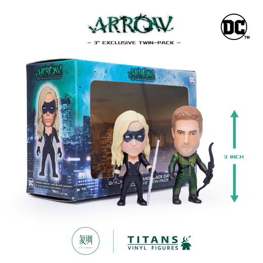 现货 Titans 绿箭侠和黑金丝雀 套装 DC Green Arrow 商品图0