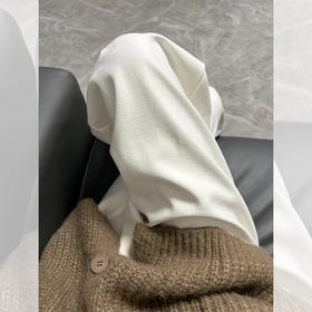 <曾小咸推荐>  秋冬款肌理慵懒感奶油加绒山本裤 日常159/件 活动价89.99！！175/2件！！【最后一点现货，拍完下架】