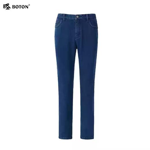 波顿男士秋冬季加厚百搭直筒牛仔长裤ME829322 商品图5