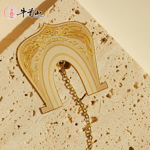 牛首山本心清净书签套装敦煌元素文创高档精致送老师金属小摆件
 商品图4