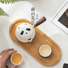 南山先生熊猫侧把旅行茶具快客杯一壶二杯便携茶具套装户外泡茶壶 商品缩略图5