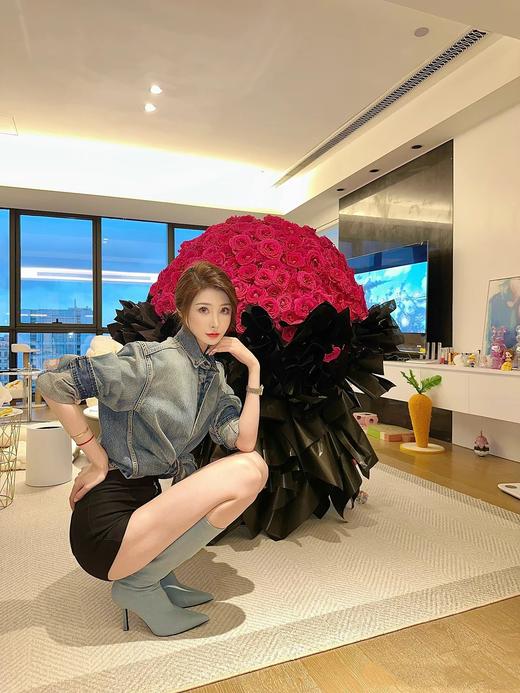 高端定制生日情人节花束弗洛伊德520朵 商品图4