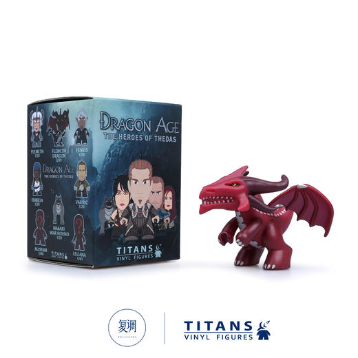 现货 Titans Dragon Age 龙腾世纪 盲盒 商品图1