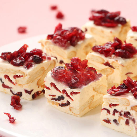 太祖福建网红雪花酥礼盒装巴旦木味蔓越莓味水果果干奶芙厦门特产 商品图4