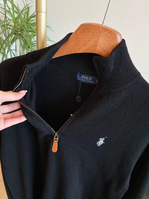 【RL拉夫毛衣合集】开衫/连帽/V领毛衣、情侣款卫衣！扫码进官网❗出入专柜无压力❗有几款是羊毛➕羊绒！✅半拉链款一衣两穿~拉上拉链就是高领毛衣！✅手感全部软糯亲肤，贴身穿完全没问题 商品图9