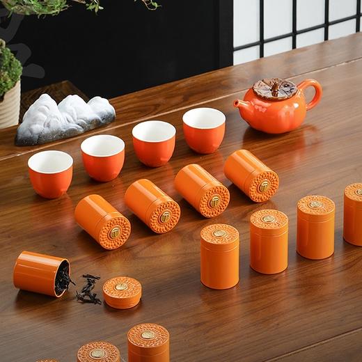 朴大师红茶正山小种招财进宝12小罐配茶具礼盒 商品图1