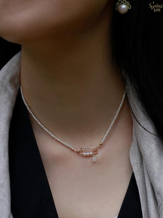SpoiledBrat Jewelry珍珠别针项链 商品图1