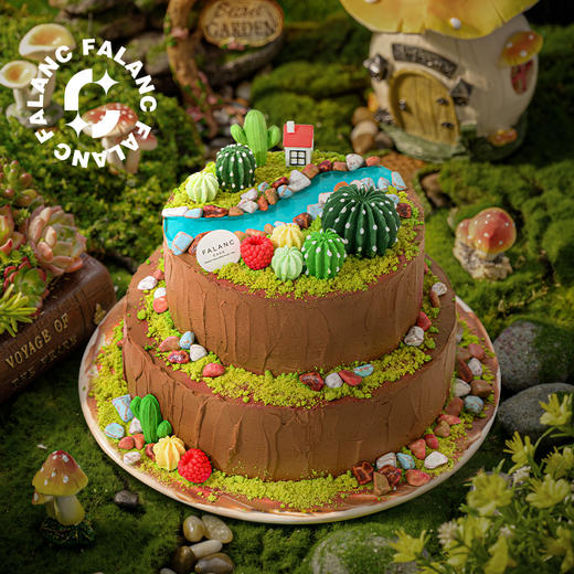 【魔法多肉小镇】遇见绿洲 纯手工制作可爱多肉 3种口味选择 商品图6