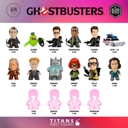 现货 Titans Ghostbuster 捉鬼敢死队 商品图0