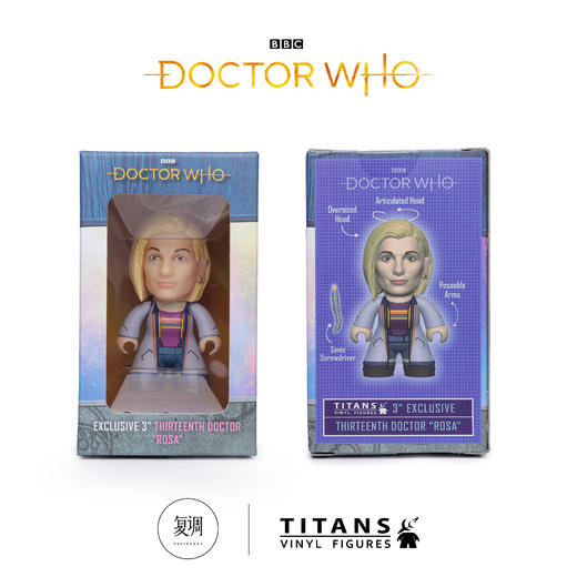 现货 Titans 13th 神秘博士 Doctor Who 潮玩 商品图0
