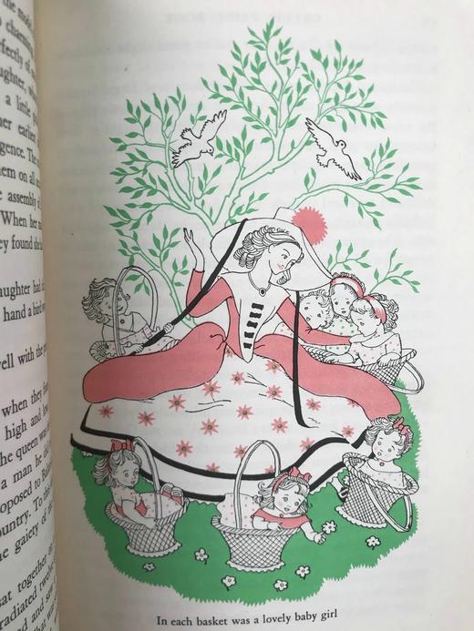 1949年 安德鲁·朗格《绿色童话书》 数十幅精美插图 漆布精装32开 商品图7