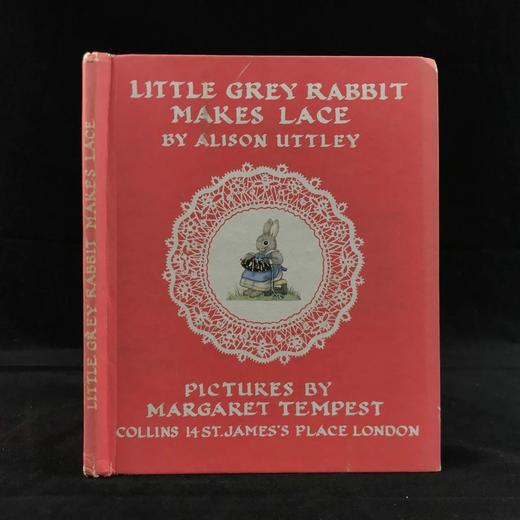 1968年 小灰兔做蕾丝 玛格丽特·坦普斯特多幅彩色插图 精装32开 商品图0